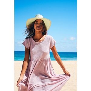 Free People Beach Myla Sweater Dress In Lilac